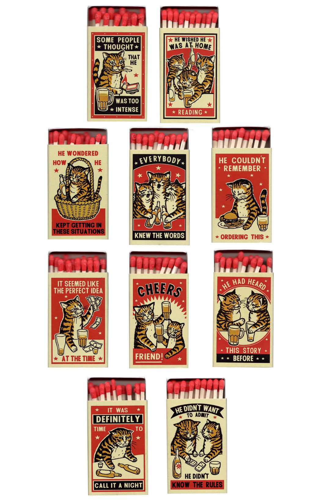 Strike Your Fancy Matchboxes - Randomly Picked