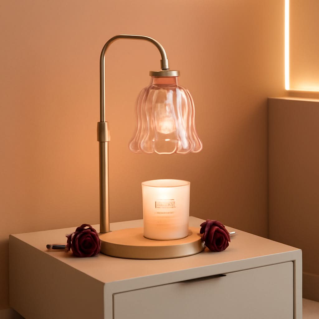 Candle Warmer Lamp With Programmable Timer Dimmable