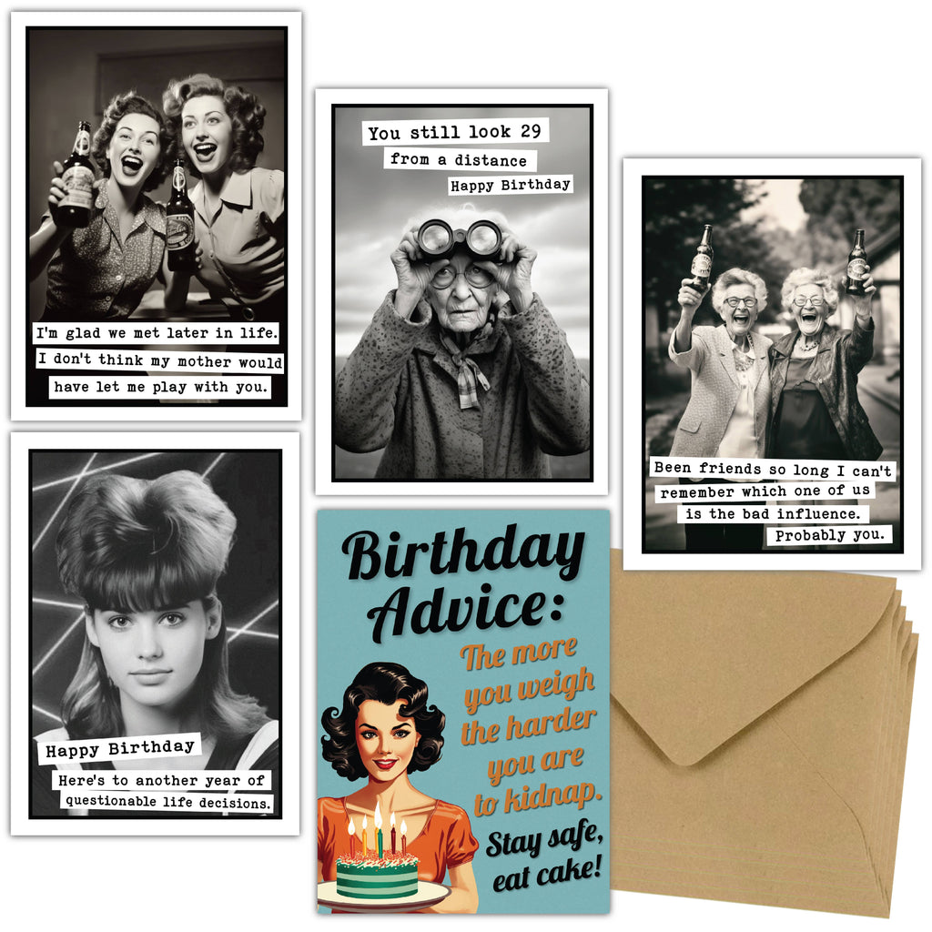 All Occasion Greeting Card / Funny Birthday - Sold Individually