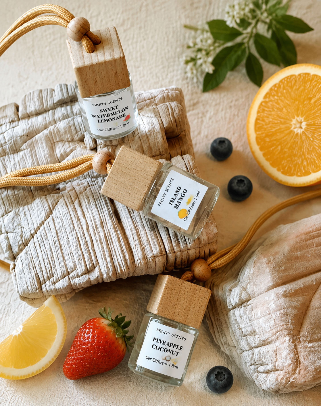 Fruity Scents Car Diffusers