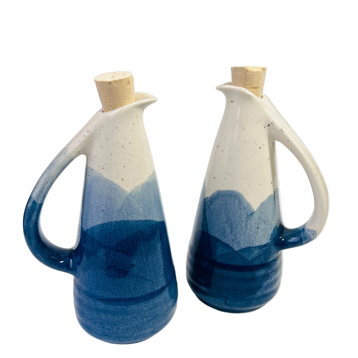 Handmade Ceramic Oil & Vinegar Set | Colombian Pottery-5
