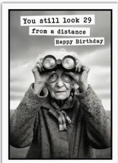 All Occasion Greeting Card / Funny Birthday - Sold Individually
